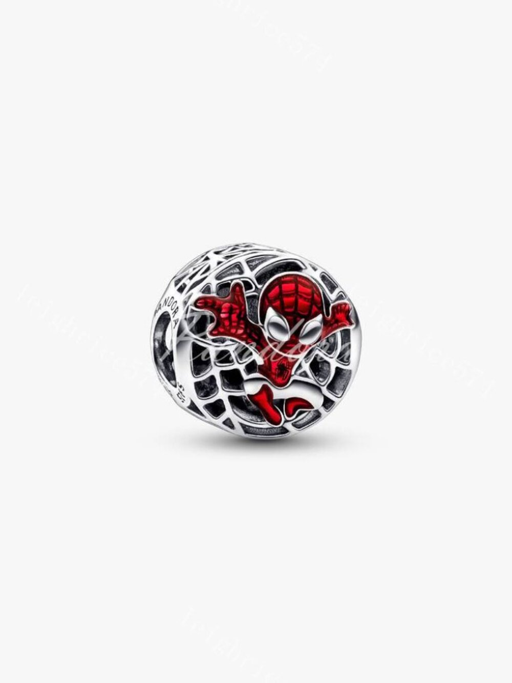 Pandora Marvel Spider-Man Soaring City Charm